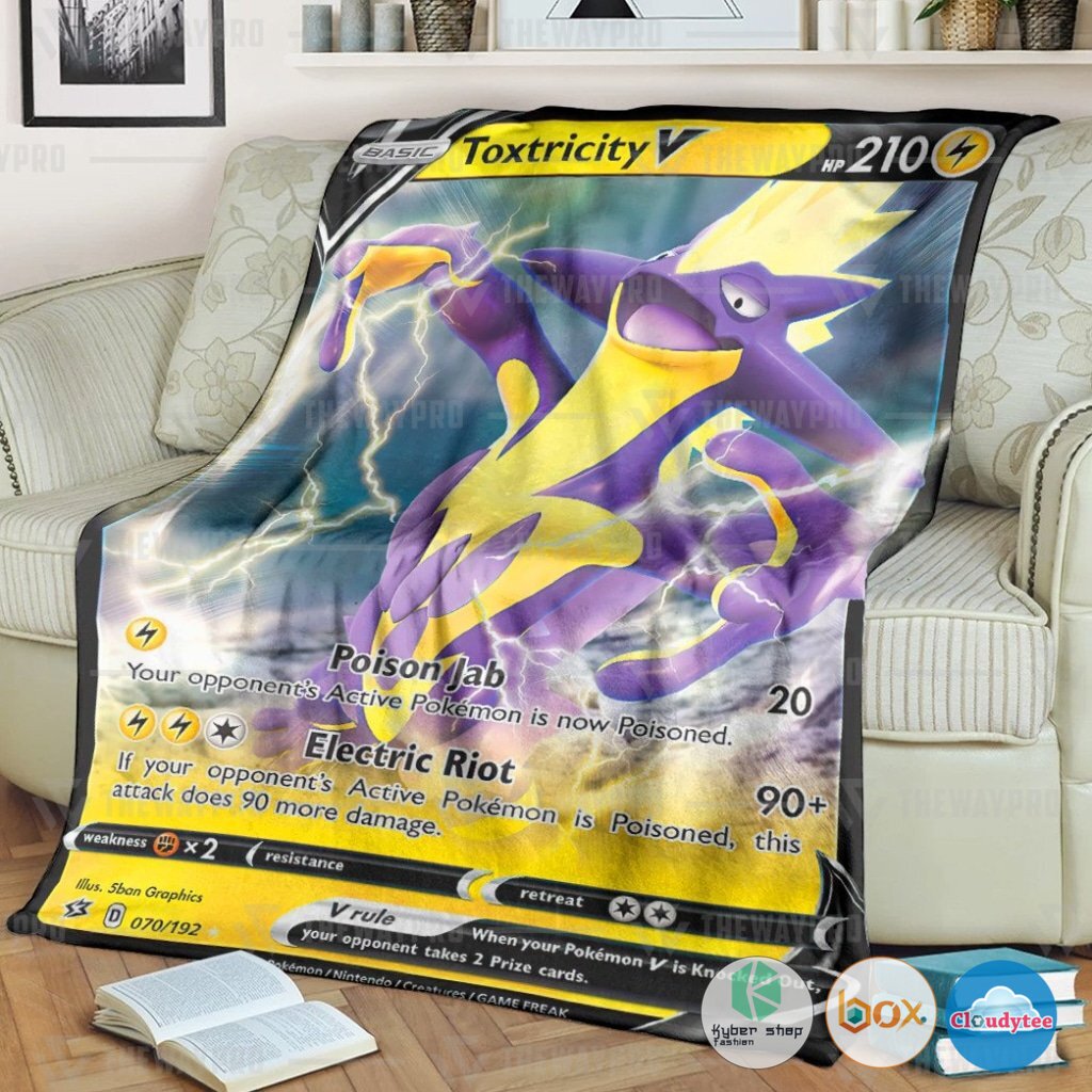 Pokemon Toxtricity Blanket