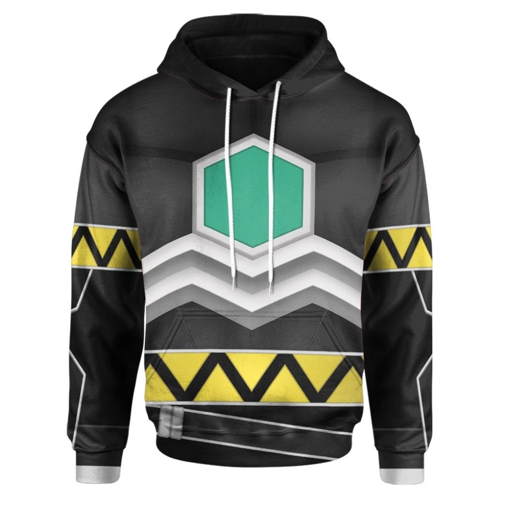 Power Rangers Lost Galaxy Allies Magna Defender 3D All Over Printed Hoodie