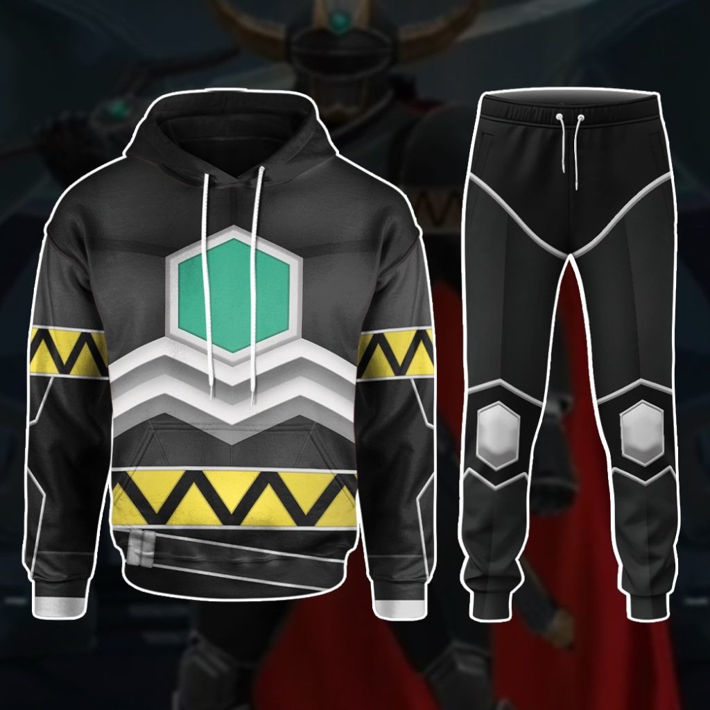 Power Rangers Lost Galaxy Allies Magna Defender 3D All Over Printed Hoodie 1 2
