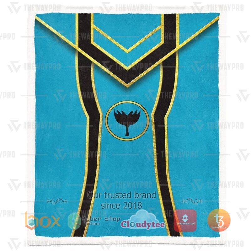 Power Rangers Mystic Force Blue Ranger Blanket 24 Power Rangers Mystic Force Blue Ranger Blanket 1 2 3