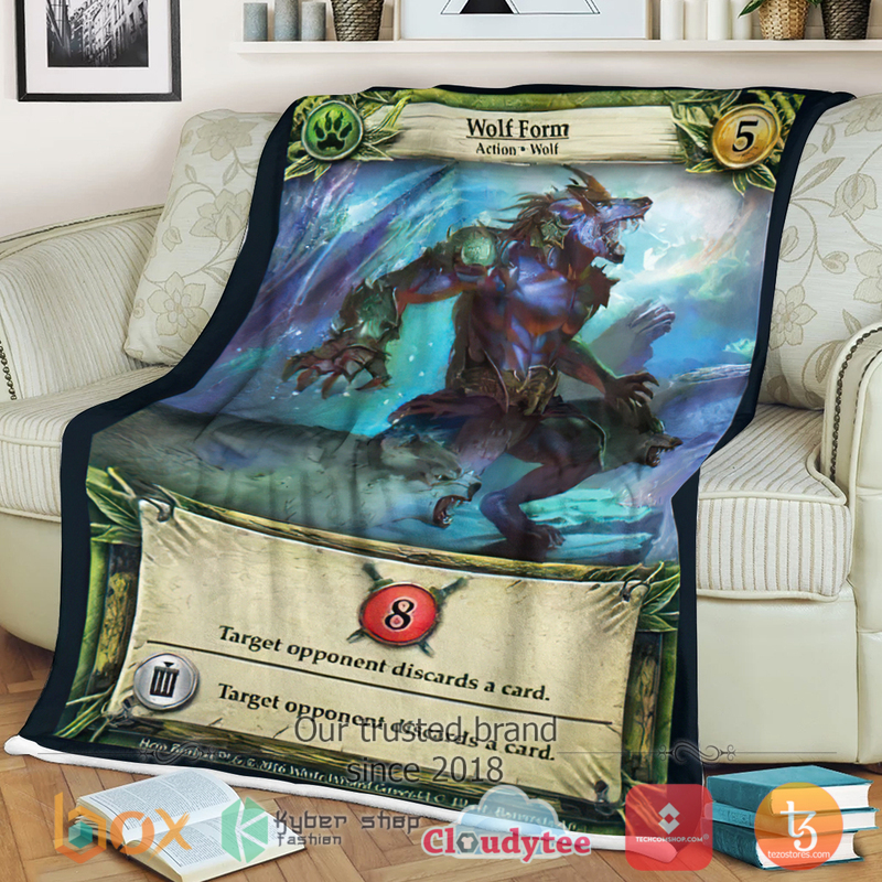 Realms Wolf Form Blanket