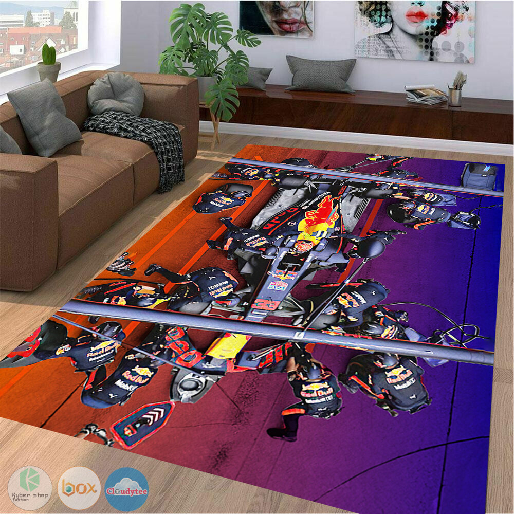 Red Bull F1 Racing team rug