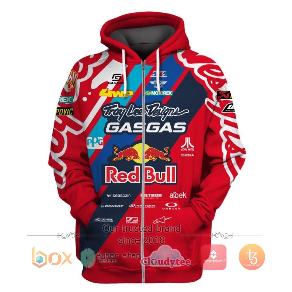Red Bull GASGAS Troy Lee Designs 3d shirt, hoodie 13 Red Bull GASGAS Troy Lee Designs 3d shirt hoodie