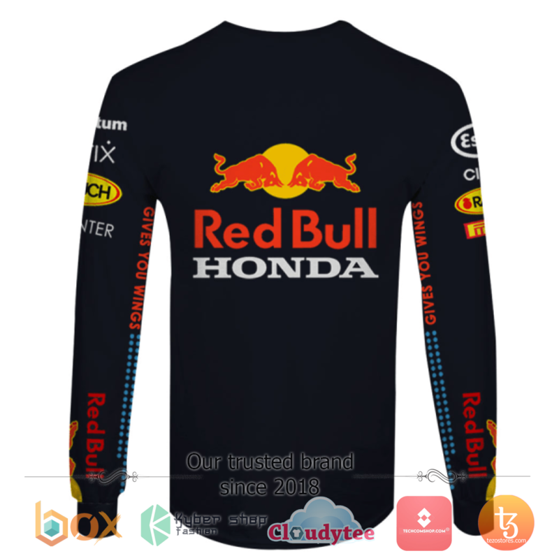 Red Bull Honda 3D Full Printed shirt hoodie 1 2 3 4 5