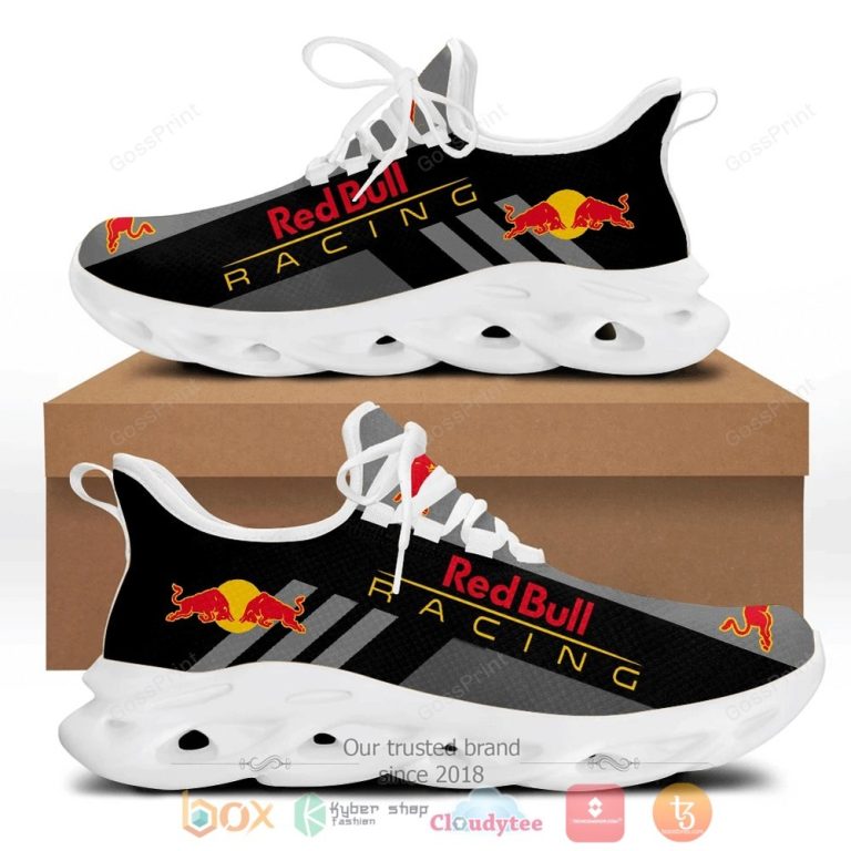 Red Bull Racing Black Clunky Max Soul Shoes 1