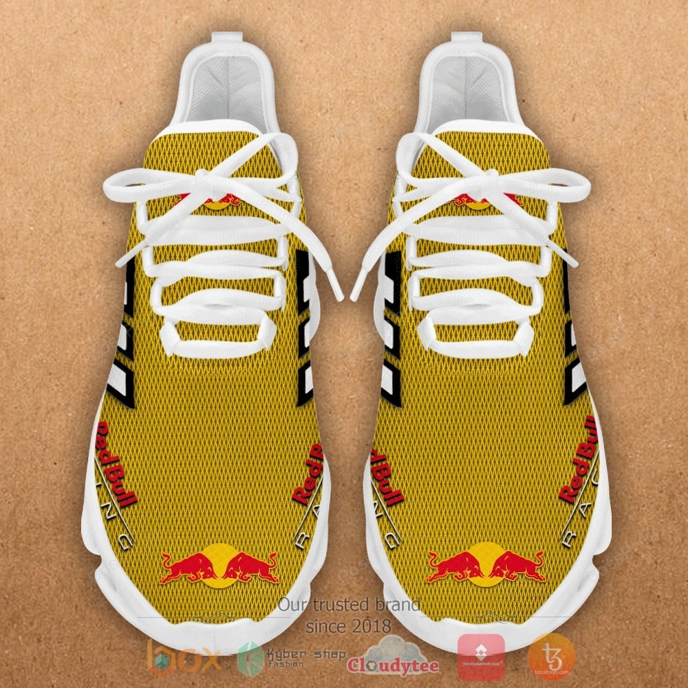 HOT Red Bull Racing Yellow Clunky Max Soul Shoes 2 Red Bull Racing Yellow Clunky Max Soul Shoes