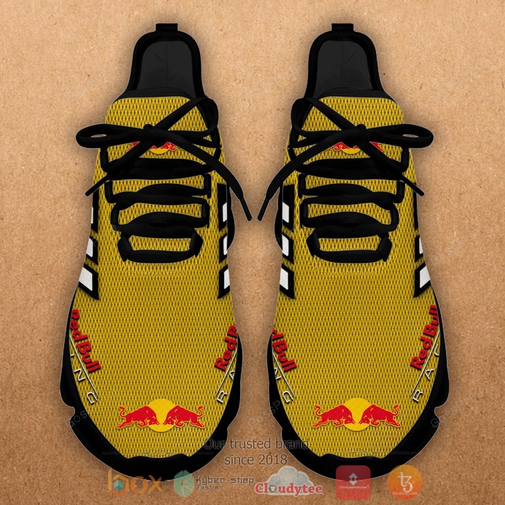 HOT Red Bull Racing Yellow Clunky Max Soul Shoes 3 Red Bull Racing Yellow Clunky Max Soul Shoes 1