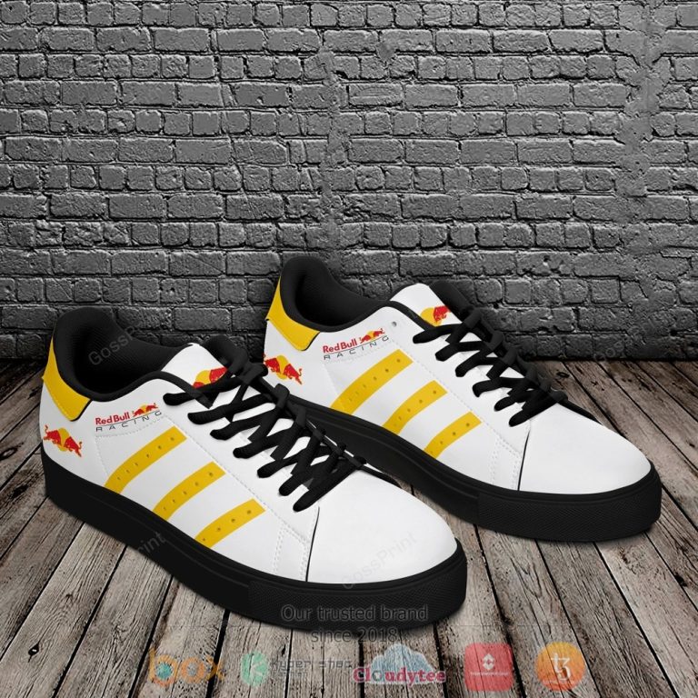 Red Bull Racing Yellow Stan Smith Low Top Shoes 1 2 3