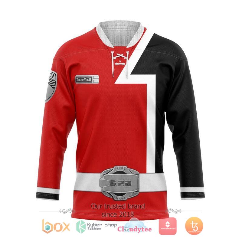 Red Ranger SPD Hockey Jersey