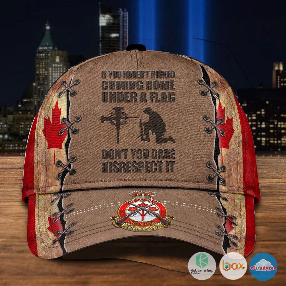 Royal Canadian Infantry Corps Corps Dont You Dare Disrespect It Cap 2 Royal Canadian Infantry Corps Corps Dont You Dare Disrespect It Cap