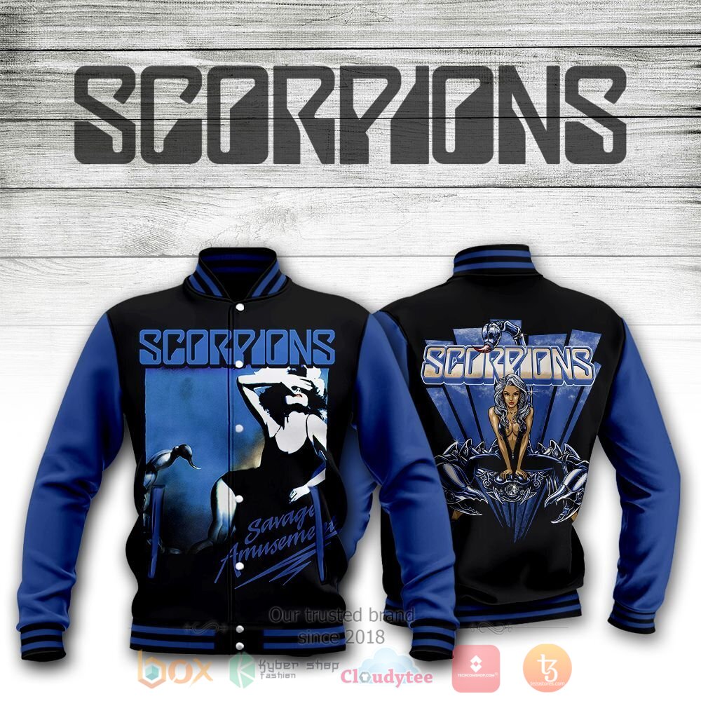 Scorpions Band Basketball Jacket