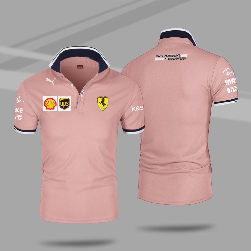 Scuderia Ferrari Racing Polo Shirt 7 Scuderia Ferrari Racing Polo Shirt 1 2 3 4 5 6