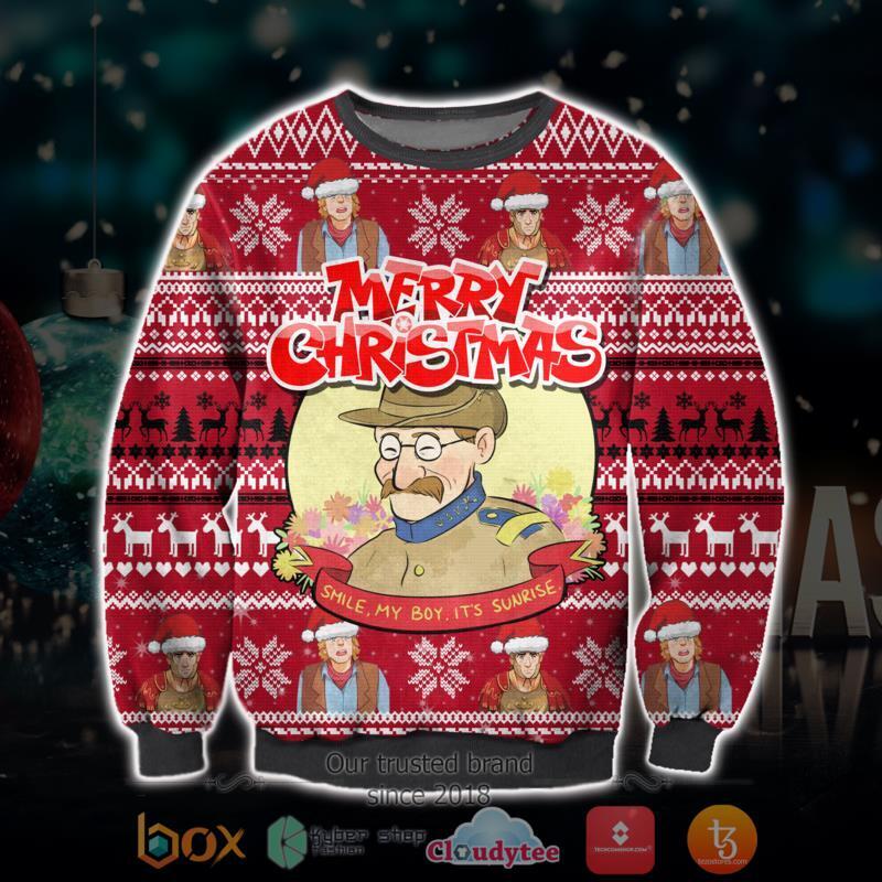 Shile My Boy Its Sunrise Merry Christmas Sweater