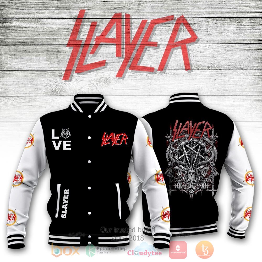 Slayer Band Basketball Jacket