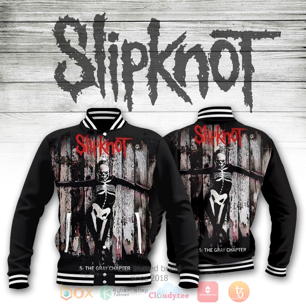 Slipknot The Gray Chapter Band Basketball Jacket