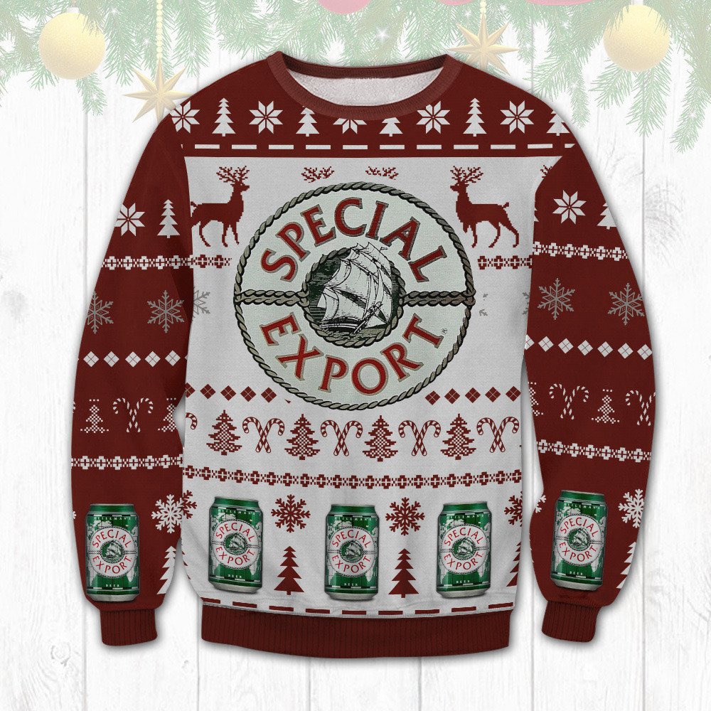 Special Export Beer Christmas Sweater