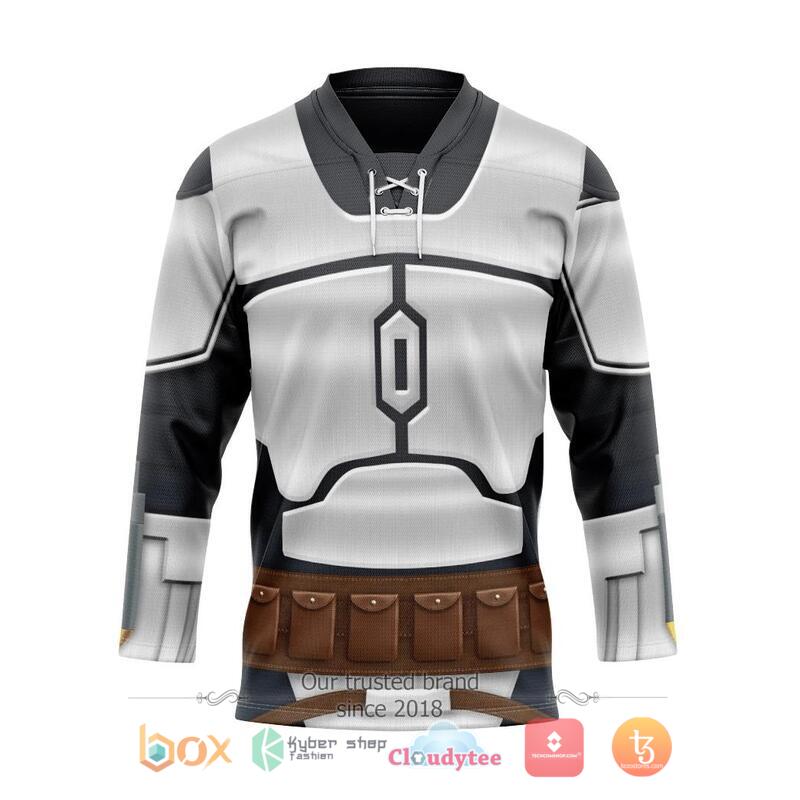 Star Wars Jango Fett Hockey Jersey