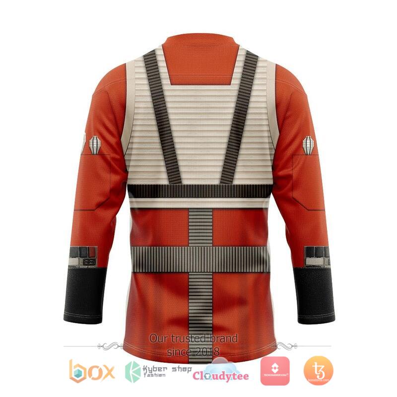 Star Wars Rebel Pilot Hockey Jersey 2 Star Wars Rebel Pilot Hockey Jersey 1