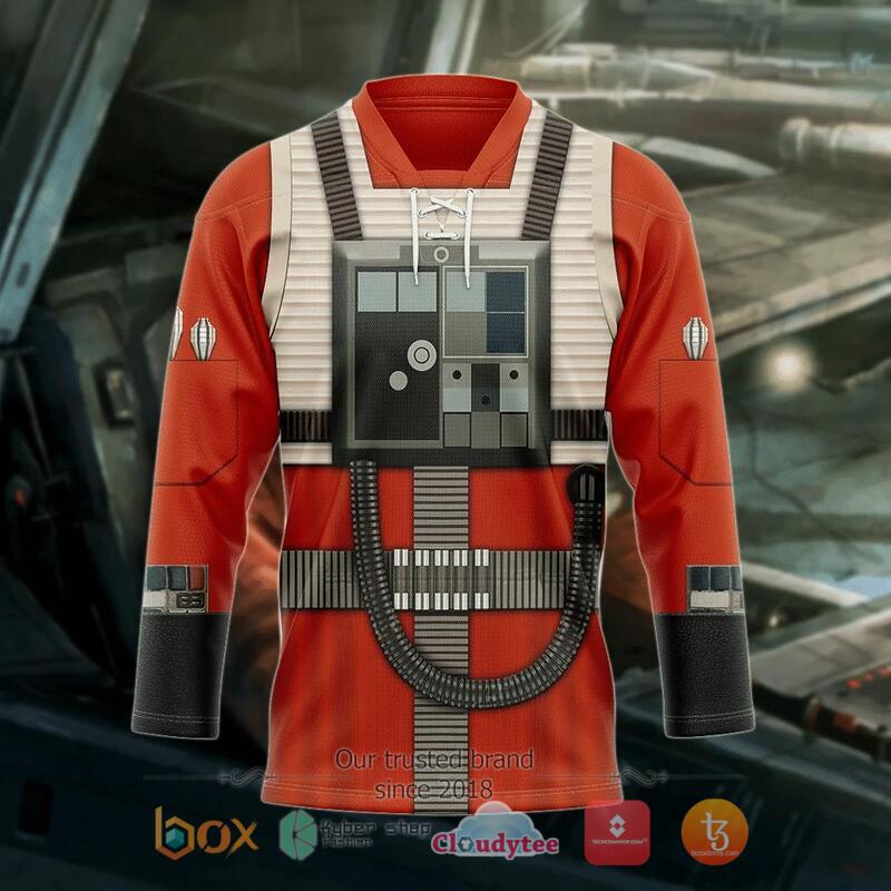Star Wars Rebel Pilot Hockey Jersey 3 Star Wars Rebel Pilot Hockey Jersey 1 2