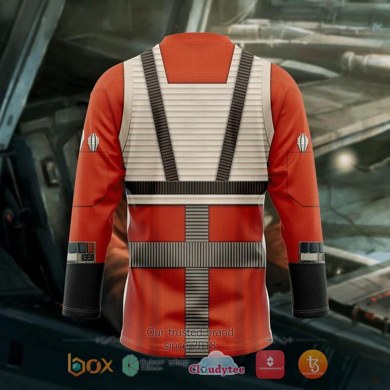 Star Wars Rebel Pilot Hockey Jersey 4 Star Wars Rebel Pilot Hockey Jersey 1 2 3