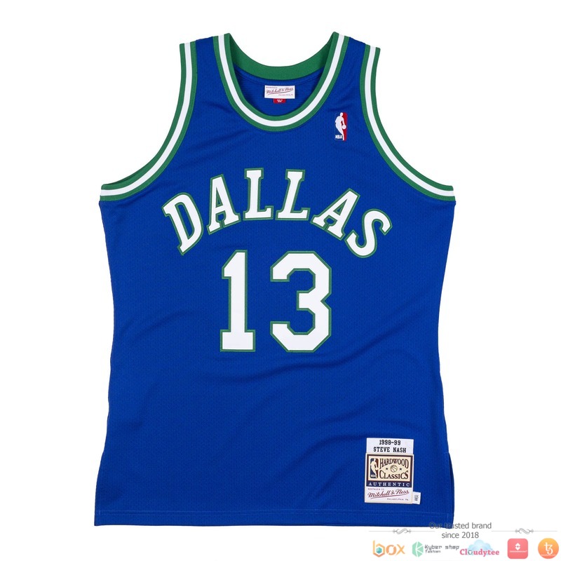 Steve Nash 13 Dallas Mavericks NBA Basketball Jersey