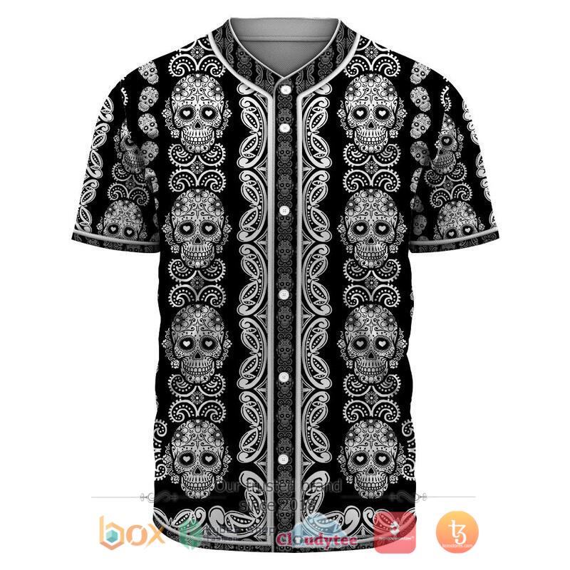 Sugar Skull Baseball Jersey