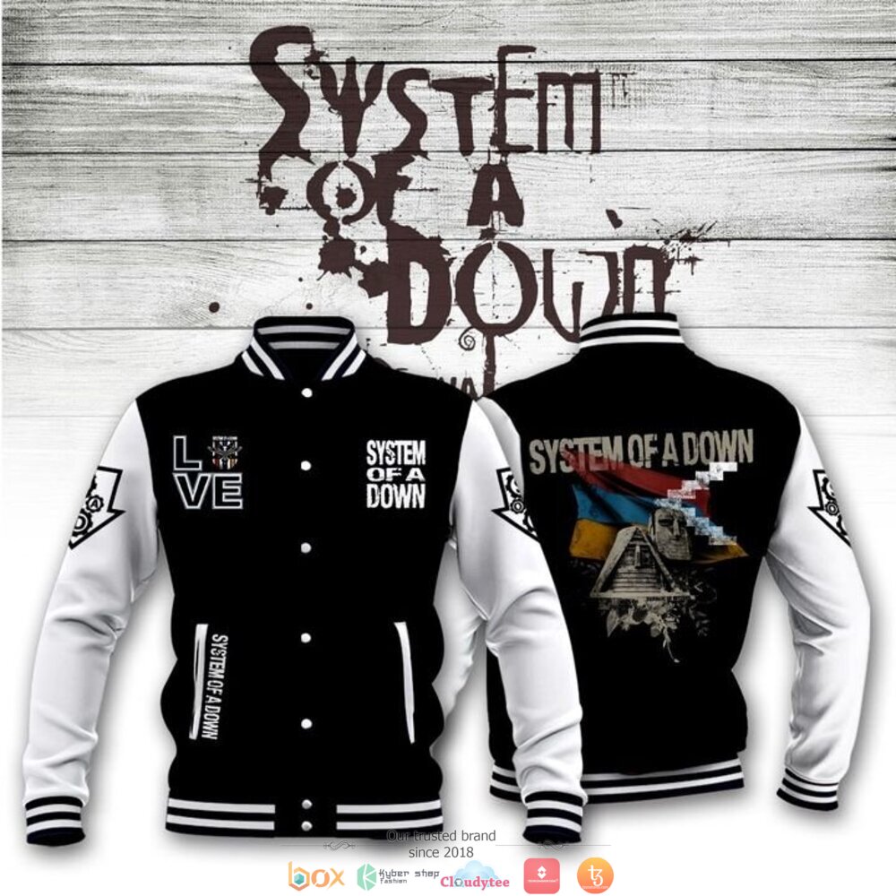 System of a Down band Love Baseball jacket