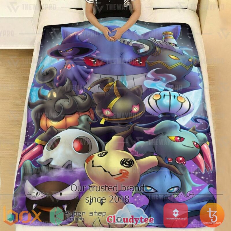 Pokemon Ghosting Blanket 2 Pokemon Ghosting Blanket 1