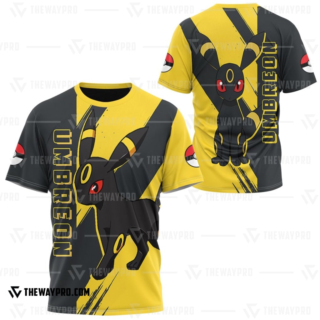 Umbreon Pokemon 3D T Shirt 2 TT