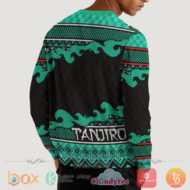 BEST Tanjiro Demon Slayer Christmas Sweater 4 Tanjiro Demon Slayer Sweater Christmas 1 2 3