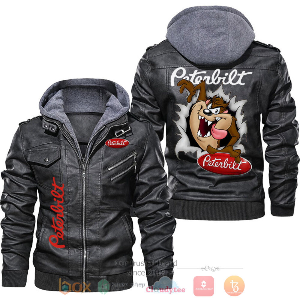 Tasmanian devil Peterbilt Leather Jacket