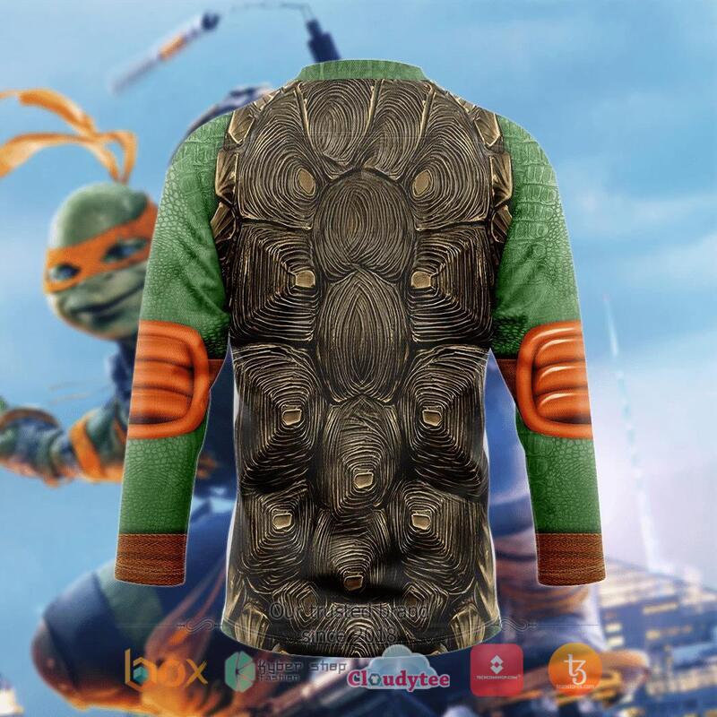 Teenage Mutant Ninja Turtles Michelangelo Hockey Jersey 4 Teenage Mutant Ninja Turtles Michelangelo Hockey Jersey 1 2 3