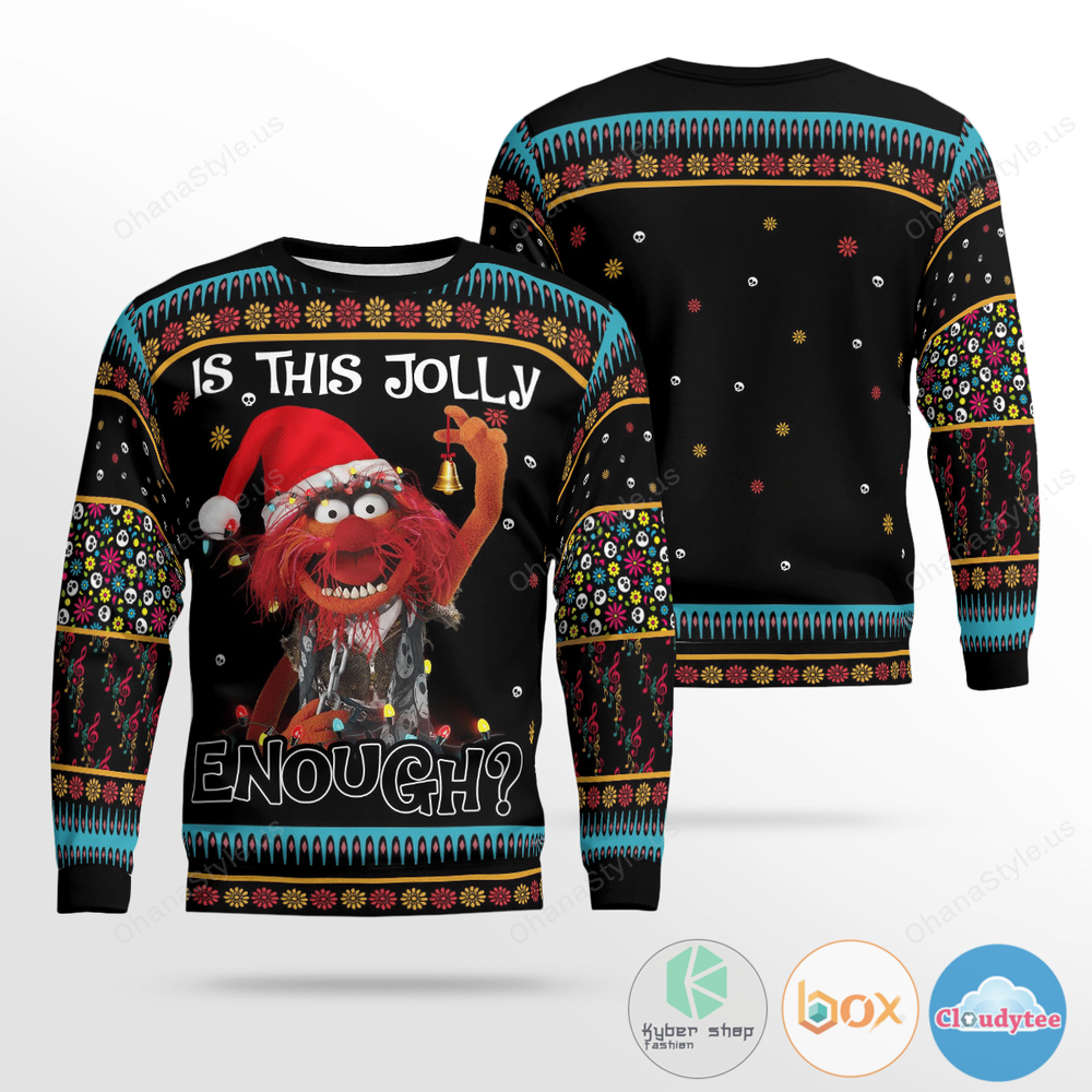 The Muppets Is This Jolly Enough Christmas Sweater 1 The Muppets Is This Jolly Enough Christmas Sweater