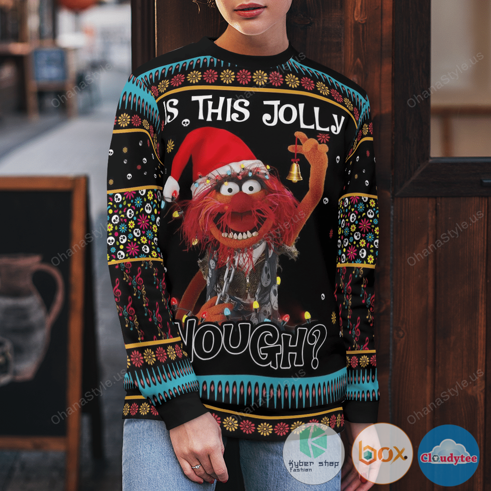 The Muppets Is This Jolly Enough Christmas Sweater 4 The Muppets Is This Jolly Enough Christmas Sweater 1 2 3