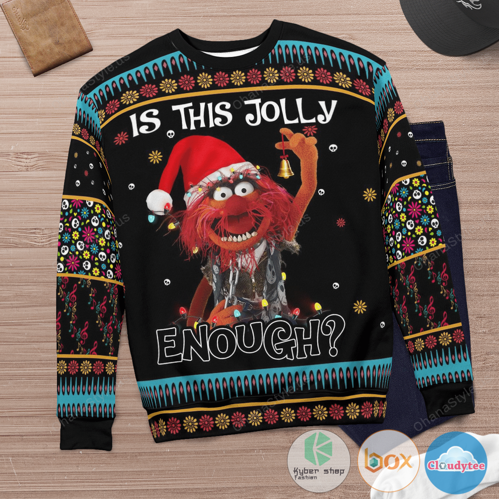 The Muppets Is This Jolly Enough Christmas Sweater 5 The Muppets Is This Jolly Enough Christmas Sweater 1 2 3 4