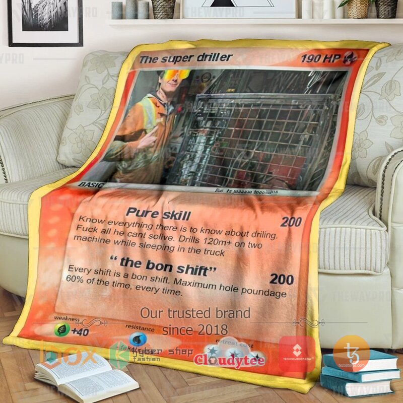 The Super Driller Custom Blanket 6 The Super Driller Custom Blanket