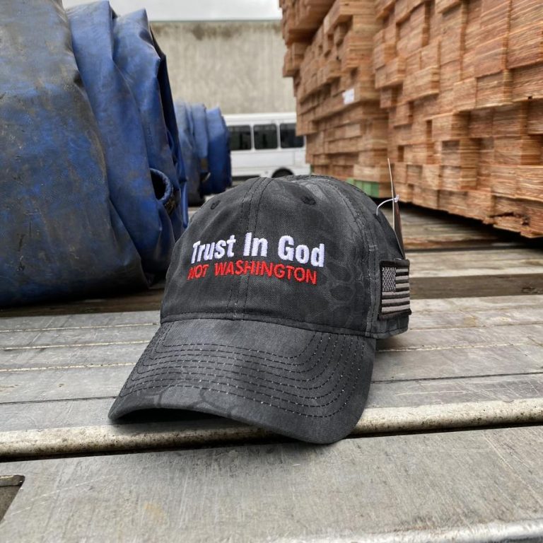Trust In God Not Washington Cap hat