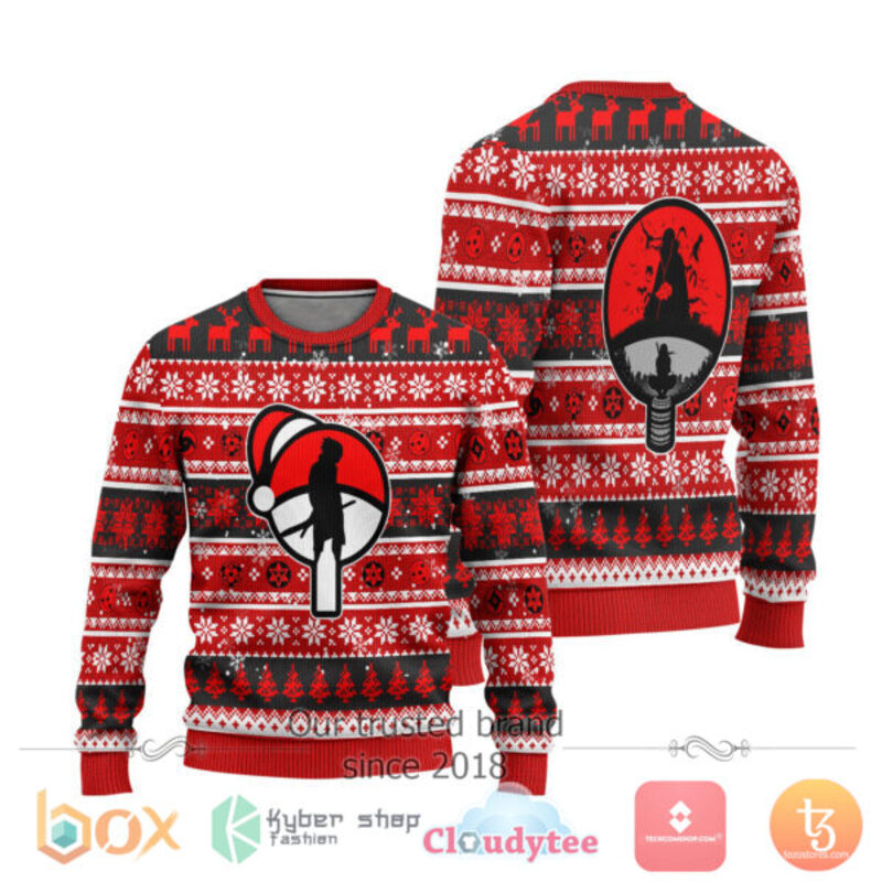 Uchiha Itachi Naruto Anime Sweater Christmas