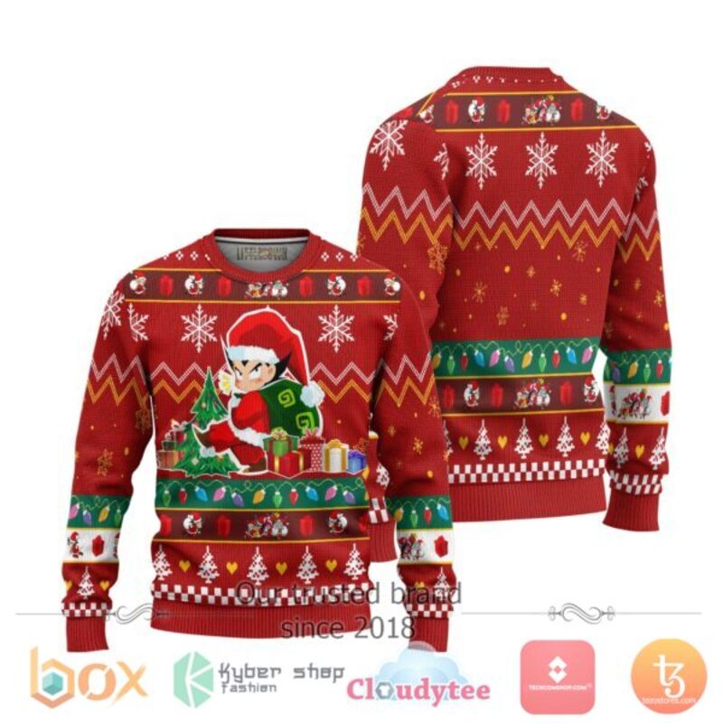 Vegeta Anime Dragon Ball Christmas Sweater