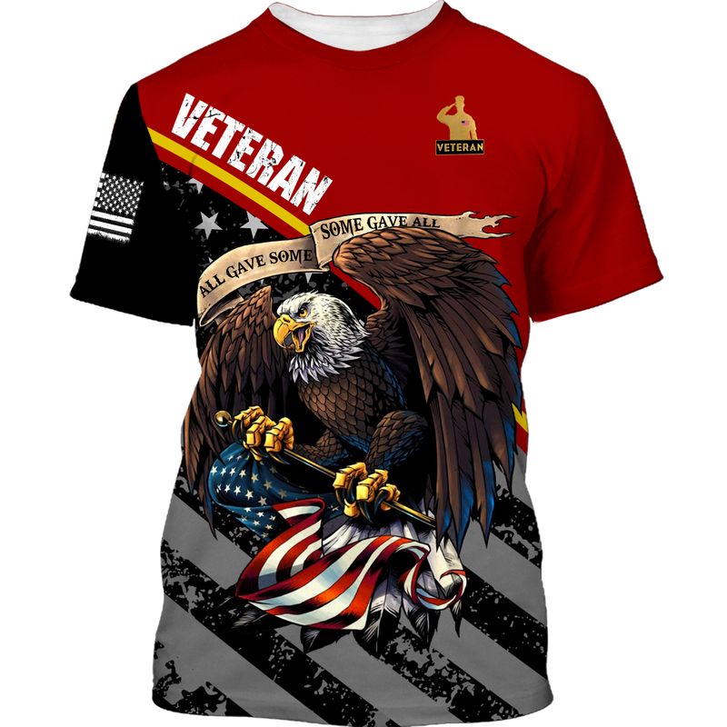 All gave some some gave all Veteran Eagle American flag 3d shirt, hoodie 2 Veteran All gave some some gave all 3d shirt hoodie 1