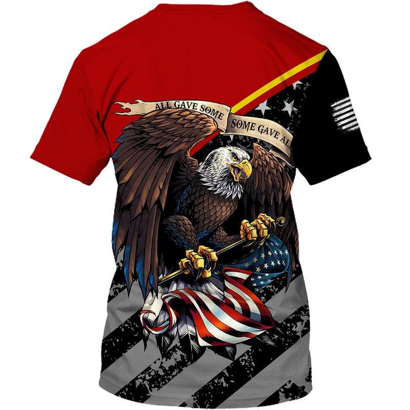 All gave some some gave all Veteran Eagle American flag 3d shirt, hoodie 3 Veteran All gave some some gave all 3d shirt hoodie 2