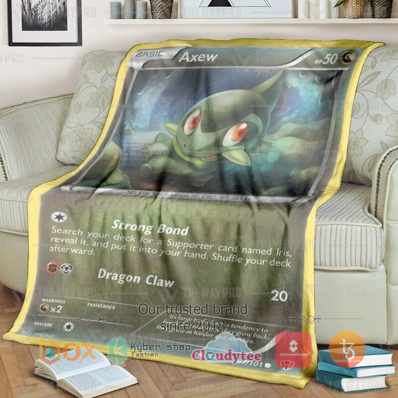Pokemon Axew Blanket