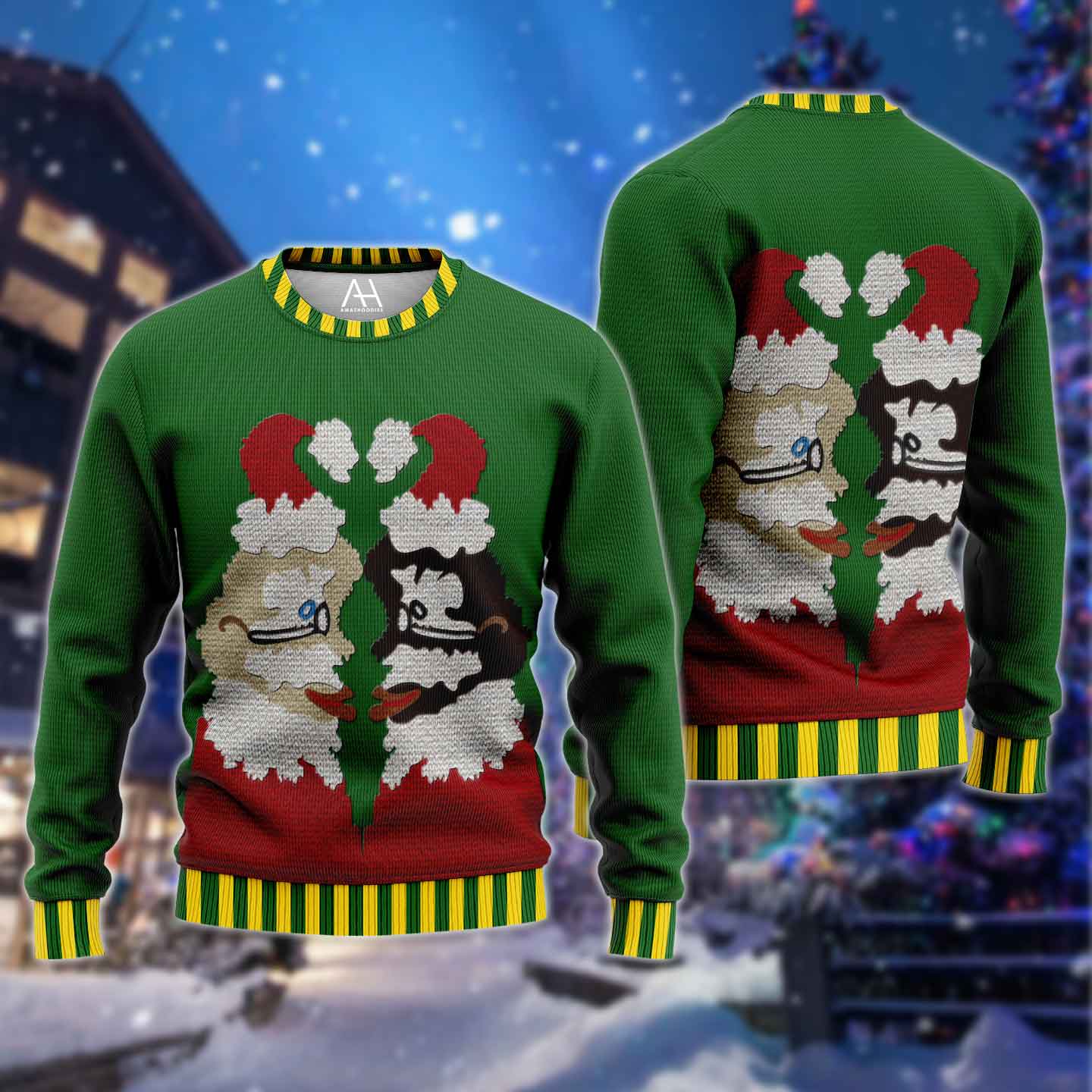 HOT Whoopi Goldberg Cartoon Sweater 5 Whoopi Goldberg Cartoon 3D All Over Printed Ugly Sweater