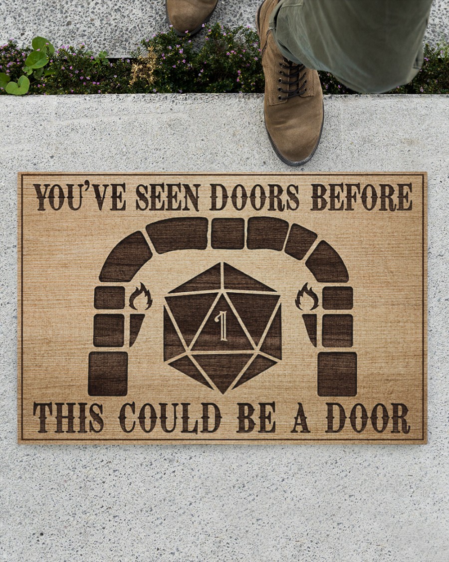 NEW You've seen doors before This could be a door Doormat 3 Youve seen doors before This could be a door Doormat 2