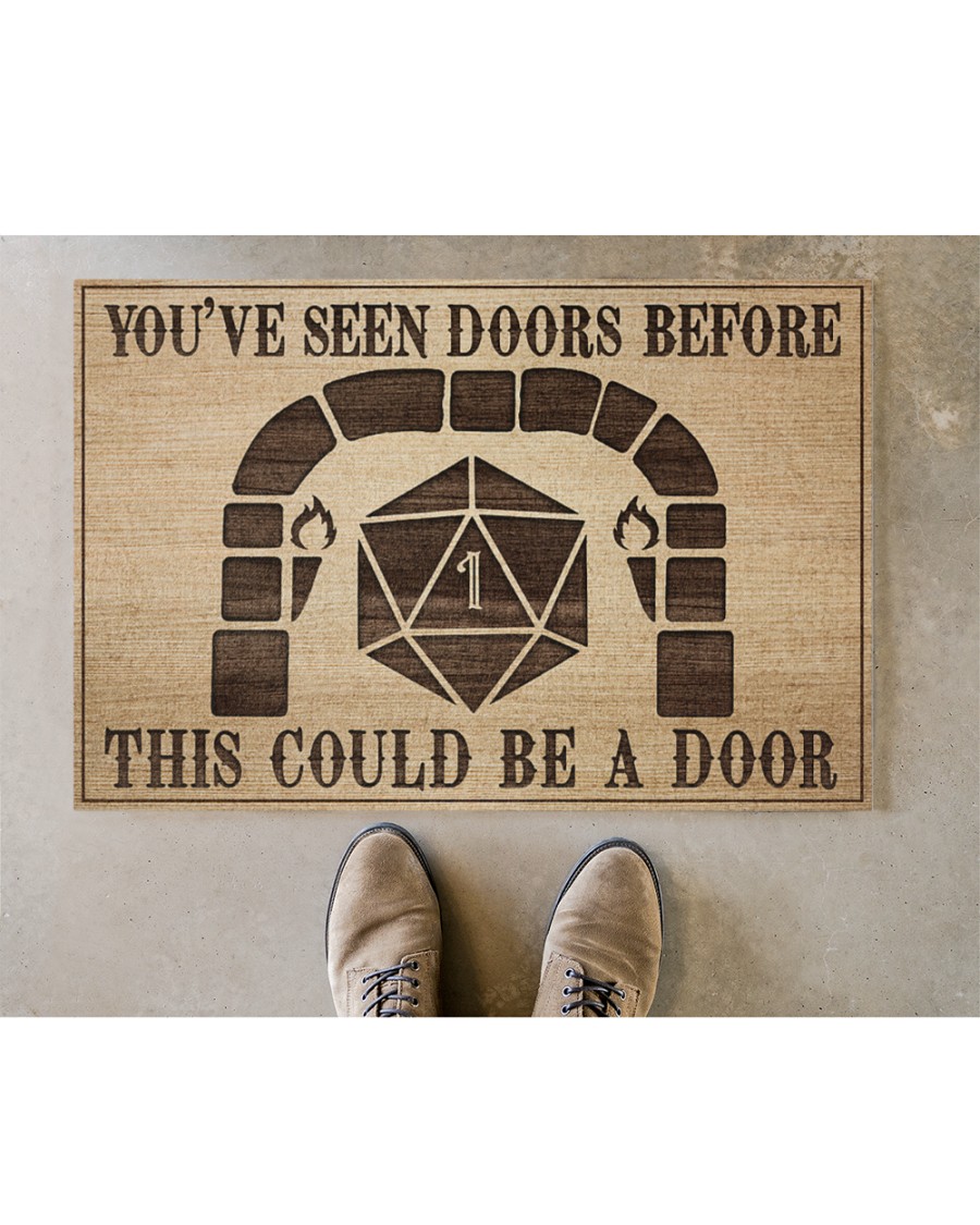 NEW You've seen doors before This could be a door Doormat 6 Youve seen doors before This could be a door Doormat 5