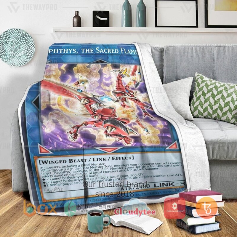 Yu Gi Oh Awakening of Nephthys Blanket 2 Yu Gi Oh Awakening of Nephthys Blanket 1