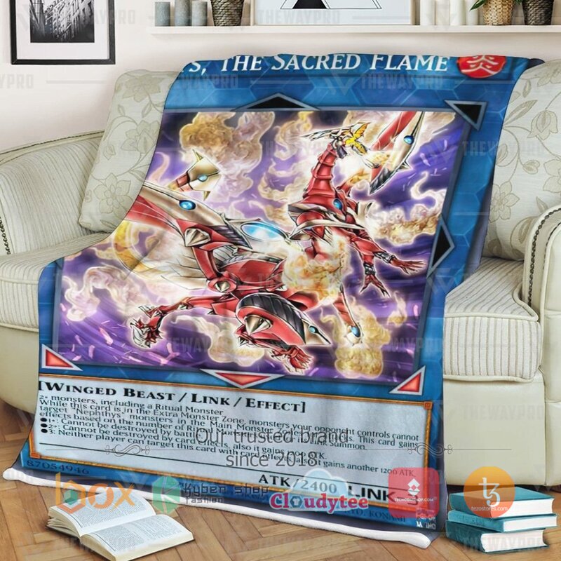 Yu Gi Oh Awakening of Nephthys Blanket 3 Yu Gi Oh Awakening of Nephthys Blanket 1 2