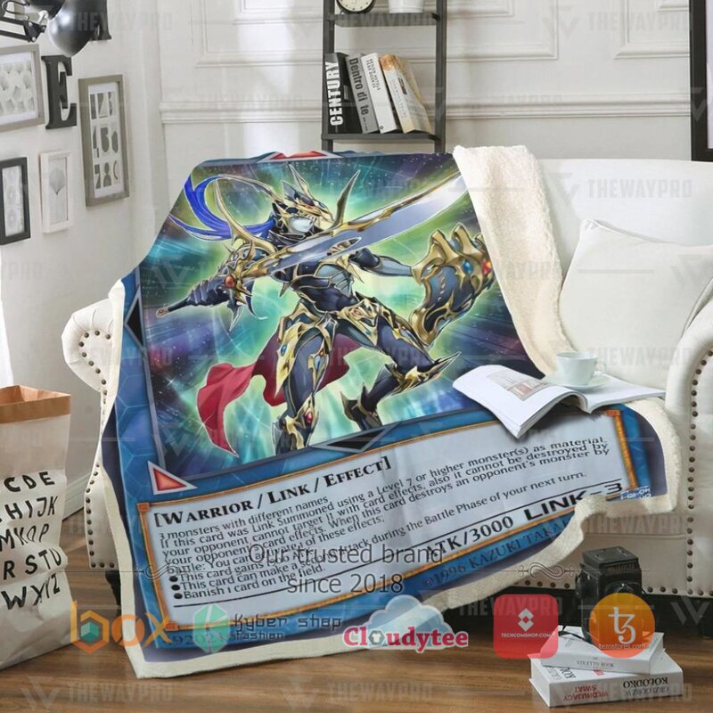 Yu Gi Oh Black Luster Soldier Of Chaos Blanket