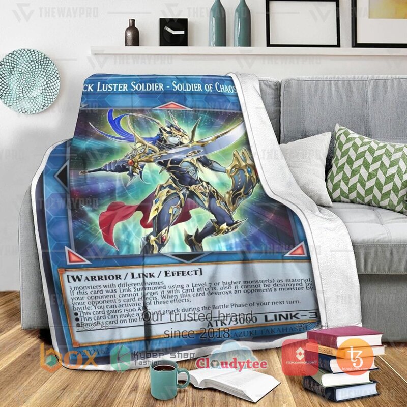 Yu Gi Oh Black Luster Soldier Of Chaos Blanket 2 Yu Gi Oh Black Luster Soldier Of Chaos Blanket 1