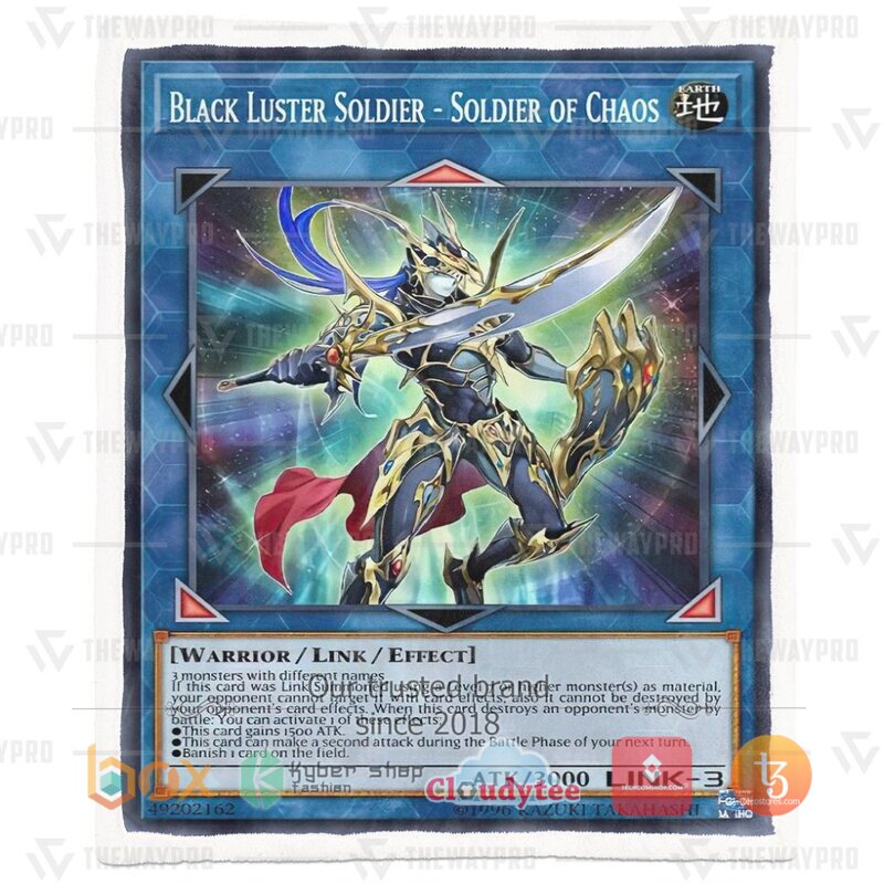 Yu Gi Oh Black Luster Soldier Of Chaos Blanket 4 Yu Gi Oh Black Luster Soldier Of Chaos Blanket 1 2 3